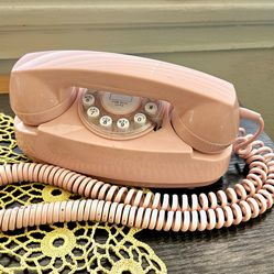 **Retro** PINK PHONE  Push-button/Landline  **SUPER CUTE**