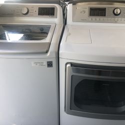 Lg Washer And Dryer Set Electric 
