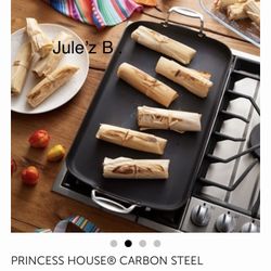 Plancha Doble De Acero Al Carbón Nueva En Su Caja 