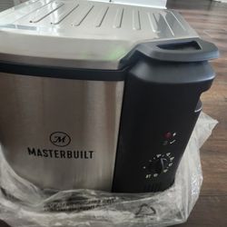 Masterbuilt Countertop 3-in-1 Electric Deep Fryer Boiler Cooker