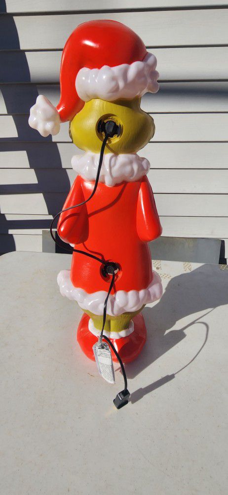 24" Grinch Blow Mold New