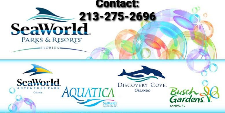Seaworld $ Discoverycove , Aquatica Tickets Available 