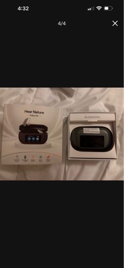 Hearing aid OTC Wireless Sound Amplifiers brank new (Open Box)