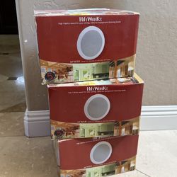 BRAND NEW IN WALL SPEAKERS