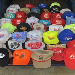 Vintage Coors Beer Trucker Hats Jackets Shirts Clothing