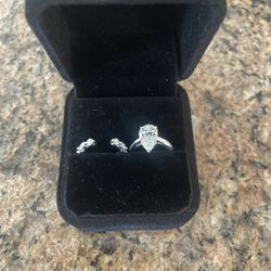 Natural 1.8ct Pear Shape Diamond Ring