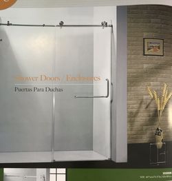 Brand new Shower Door set Crome finish