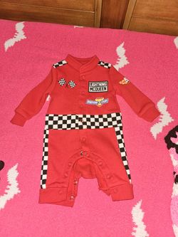 Lightning McQueen Baby Outfit