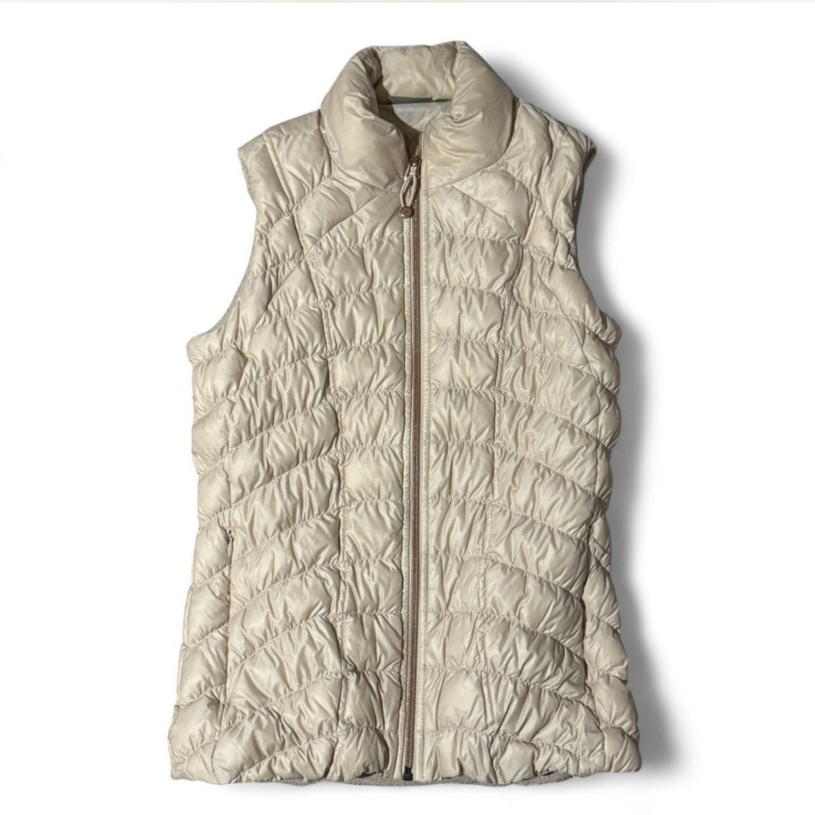 Athleta puffer downtime full zip vest