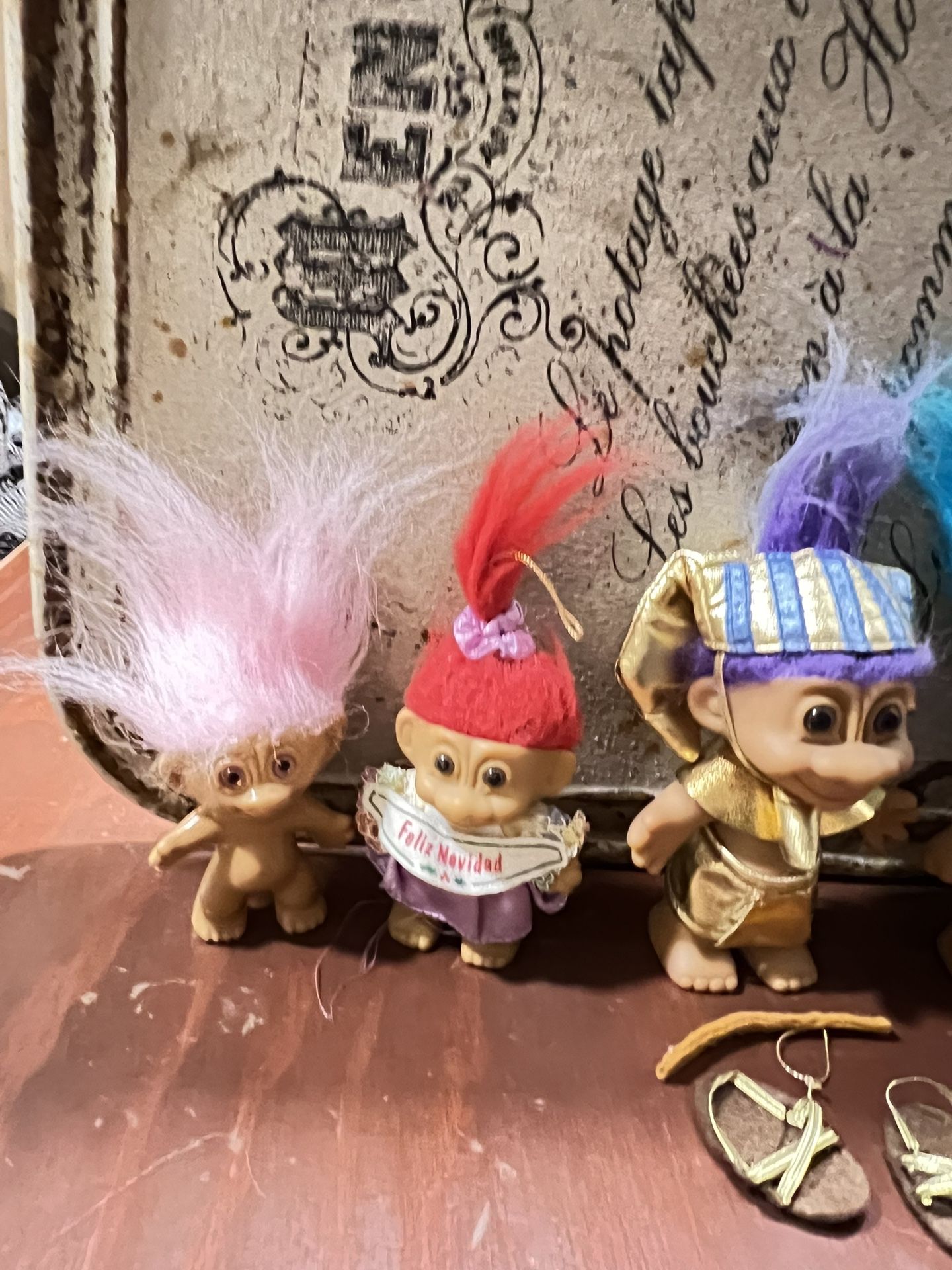 Vintage Russ Troll 6 pieces