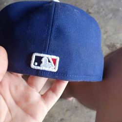 La blue dodgers hat
