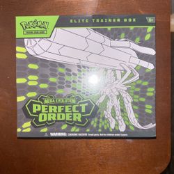 Pokemon Trading Card Mega Evolution Perfect Order