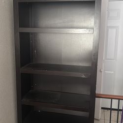 Simple Black Book shelf