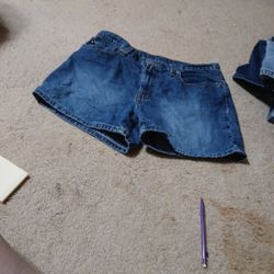 Blue Jean Shorts