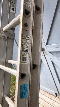 16’ extension ladder