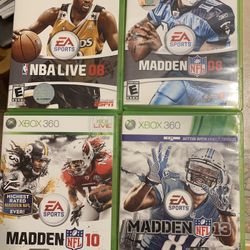 Xbox 360 games,  $10 each