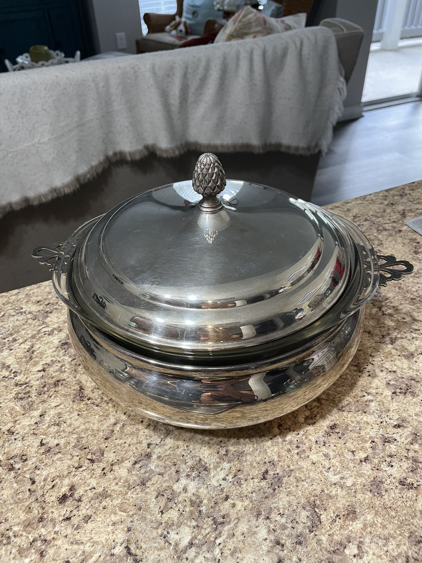 The Sheffield Silver Company Silver Cassarole Dish