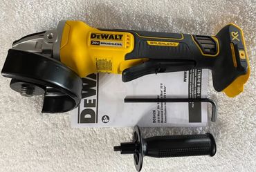 New Dewalt DCG413B 20V Max XR 4-1/2” Brushless Paddle Switch Angle Grinder 