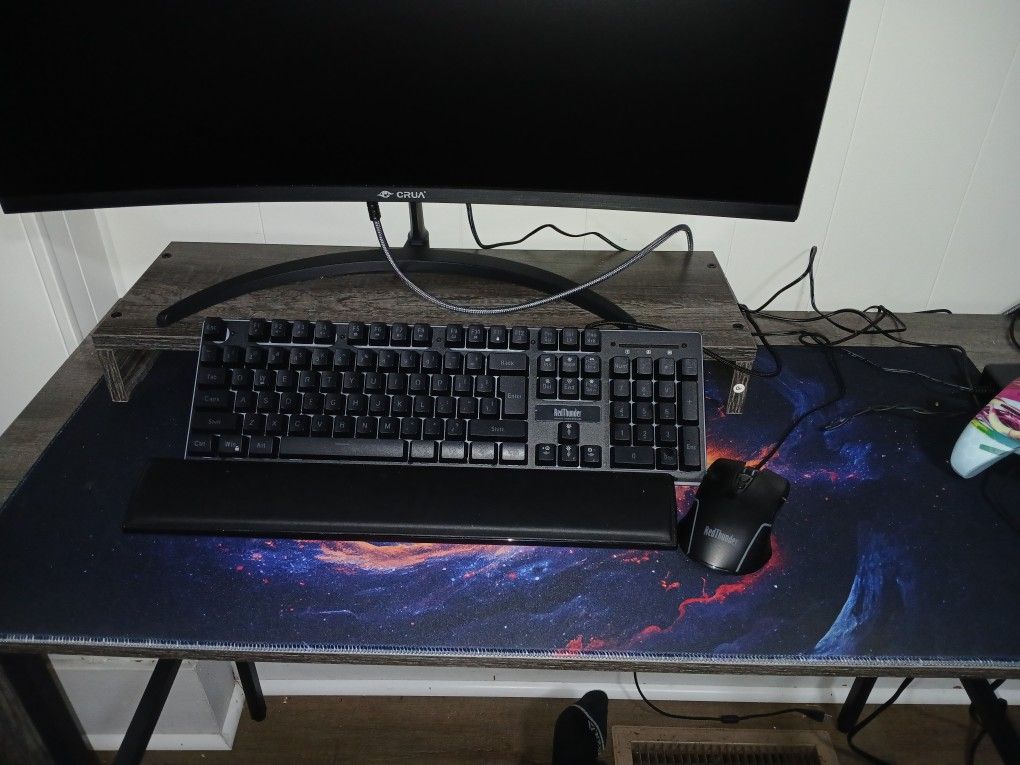 Red Thunder Rgb Keyboard And Mouse