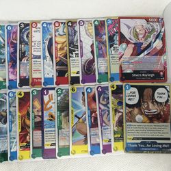 One Piece Tcg 22 Card Bundle Vol 1