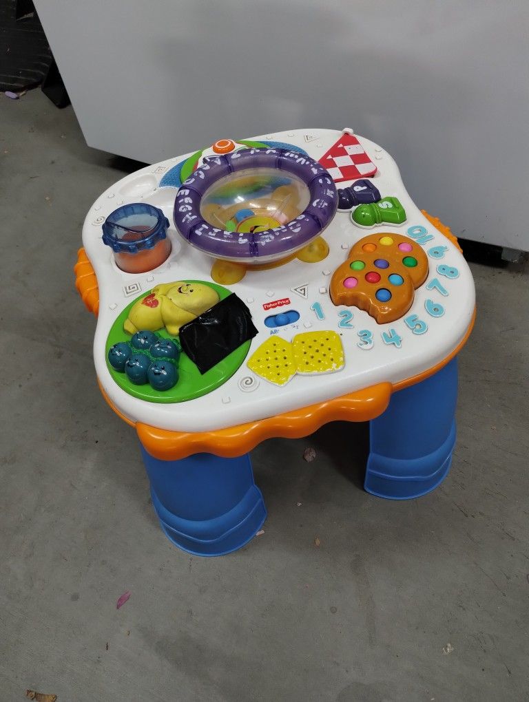 Activity Table For Baby Cash Only Please