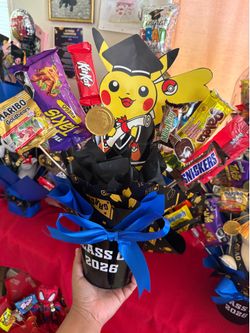Graduation candy bouquet
