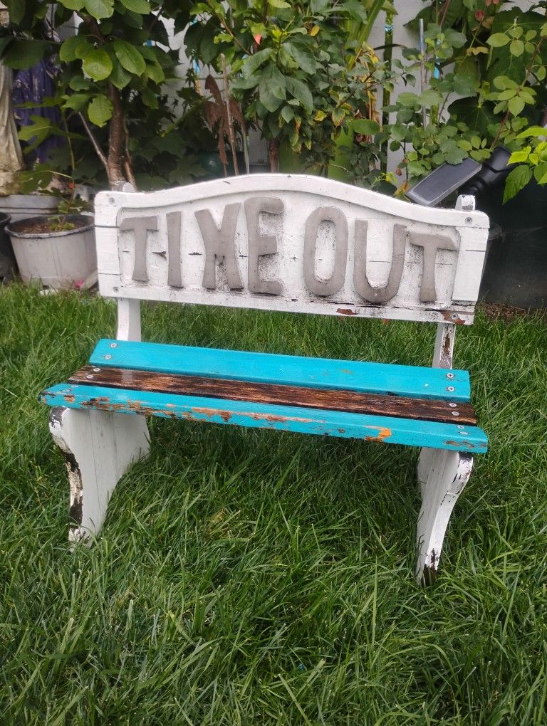 Cute Little Time Out Bench