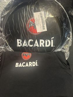 Bacardi Tray And T Shirt