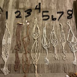 Macrame Plant Hangers 