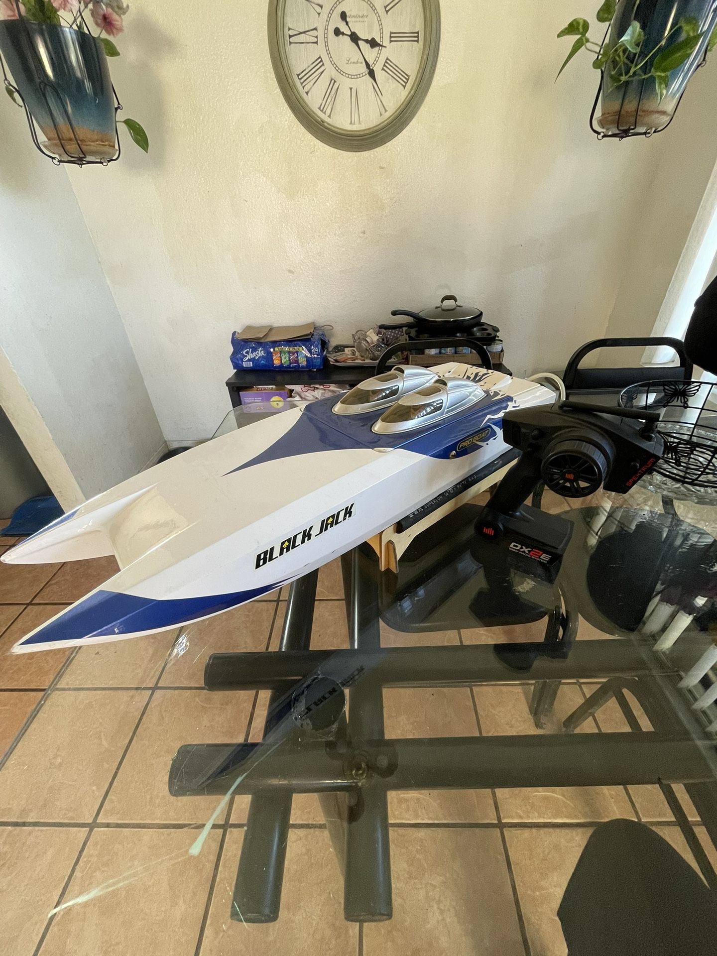 Proboat Black Jack 26ss Fiberglass Remote Controlled Rc Brushless Boat