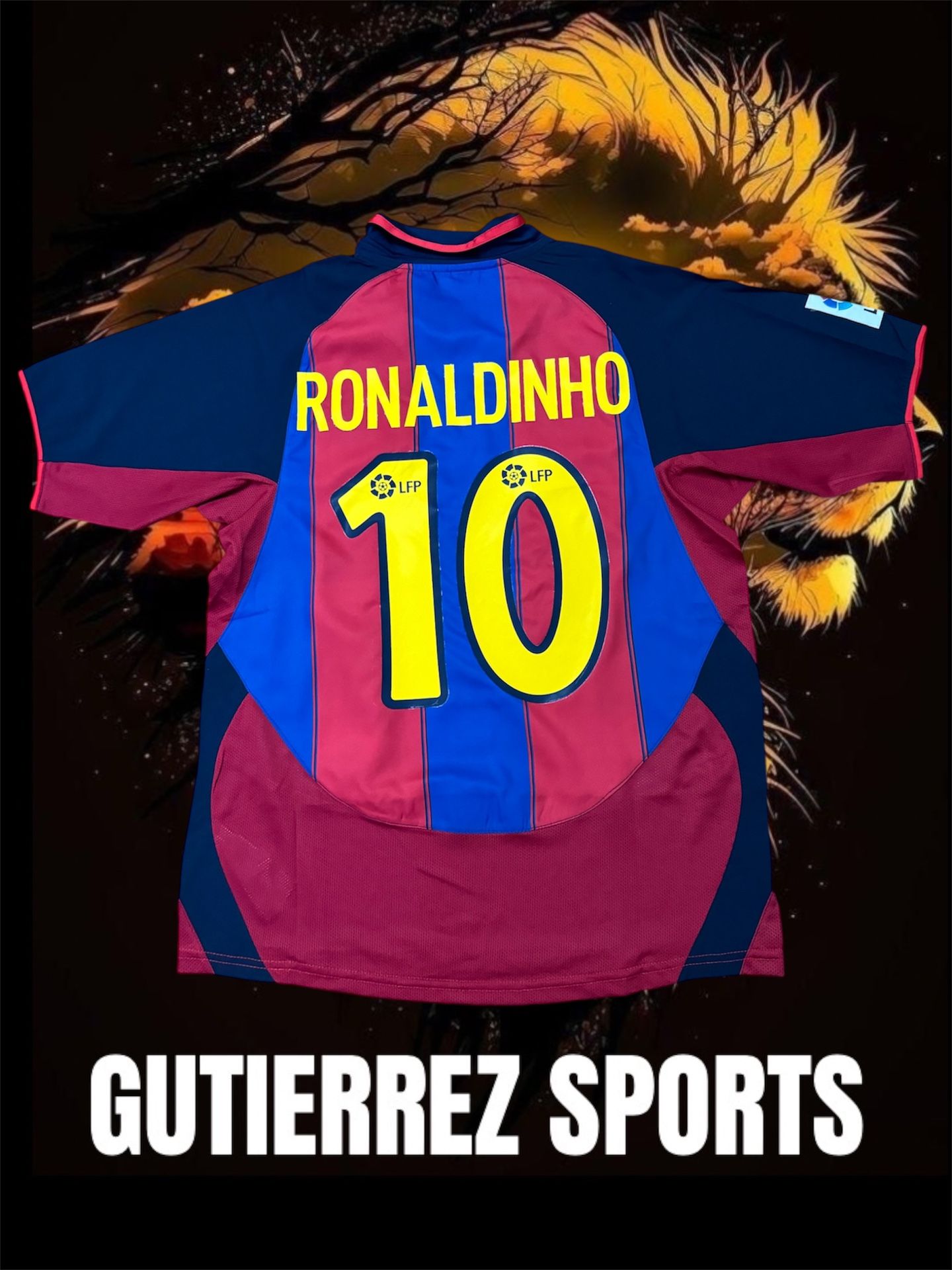 retro classics of Barcelona Ronaldinho