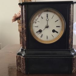 Vintage Table Pendulum Clock From Berthod Paris 1800s