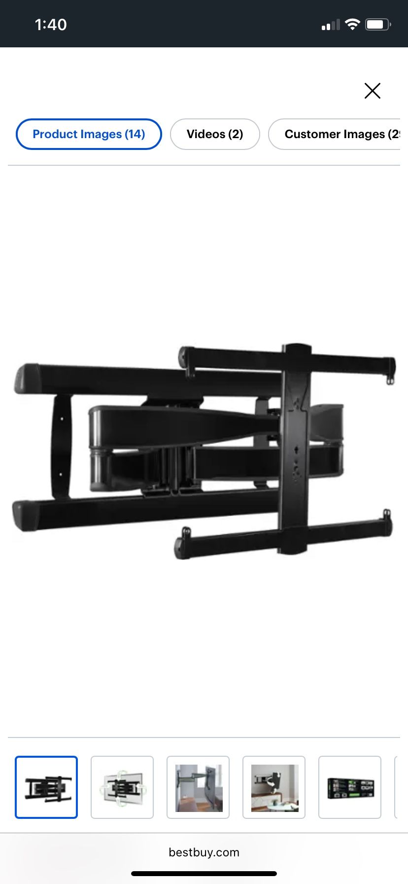 Full Motion Tv Mount (sanus elite)