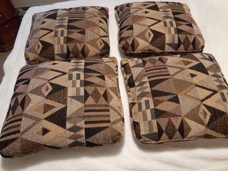 Set Of 4 Large Decorative Pillows 