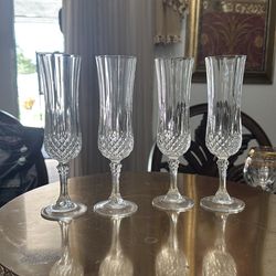 Flute glasses