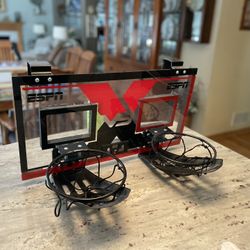 ESPN Double Basketball Hoop Digital Scorekeeper Door Hanging Type 