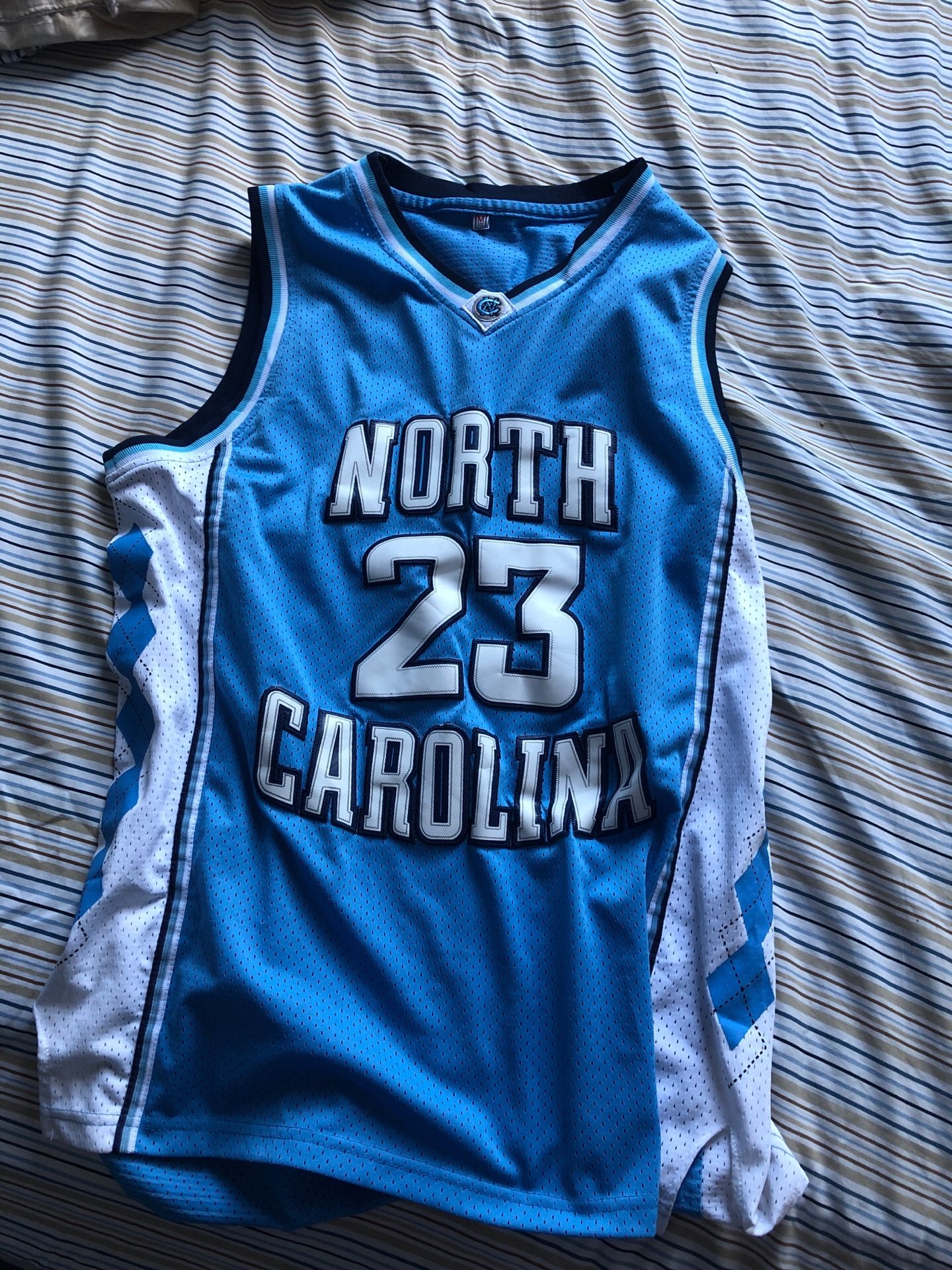 Michael Jordan UNC basketball jersey