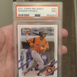 2021 Topps Pro Debut Wander Franco #PD-1 PSA9