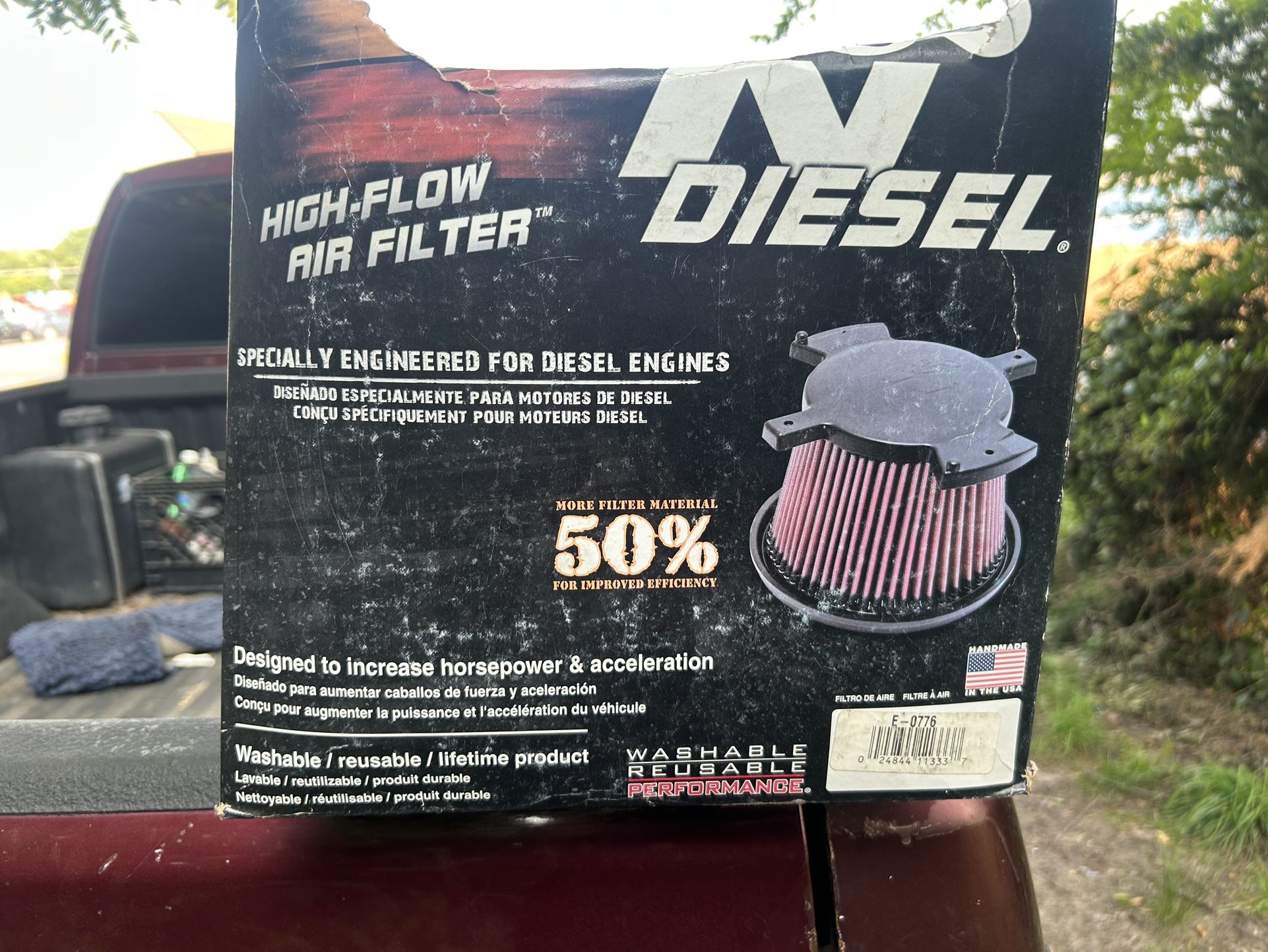 K&N 24v Air Filter