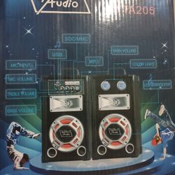 TopTech SubWoofer Bluetooth Speaker 1000watts W. Remote Control New