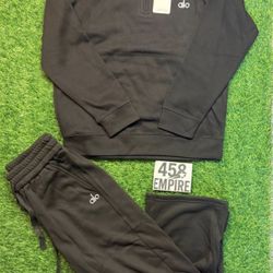 ALO QUARTER ZIP SET