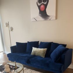 Joybird Aime Sofa In Royal Colbalt