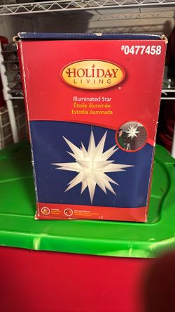 Holiday Star/ Illuminated… 21 In Height