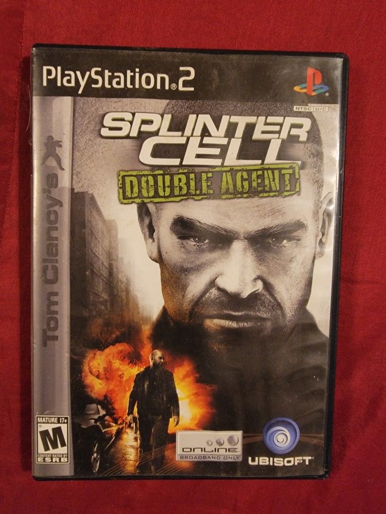 playstation 2 splinter cell double agent/game