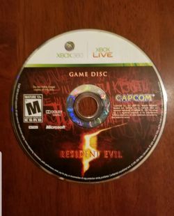Resident Evil Microsoft Xbox 360 Game Disc Only