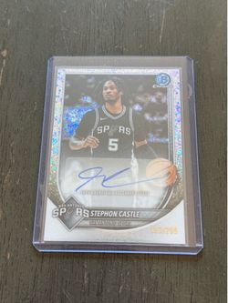 bowman chrome stephon castle auto /299