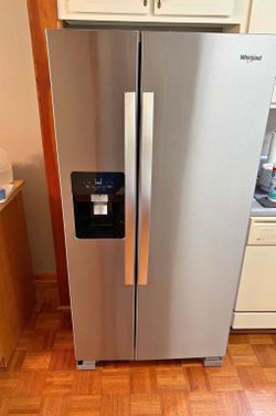 Stainless steel whirlpool Refrigerator