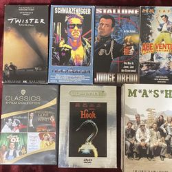 VHS & DVDS 📀 