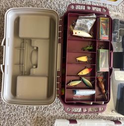 New tackle box and lures