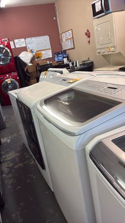 Nice Samsung washer and gas dryer